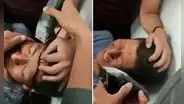 Le cortaron las cejas y el pelo: cachimbo de la UNSA en Arequipa recibió polémica bienvenida