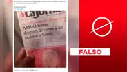 No, el medio La Jornada no informó el 24 de abril sobre el fallecimiento del presidente de México