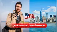 ¿Cuánto gana un guía de turistas por hora en Estados Unidos?