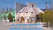 ¡Lo que faltaba! Hombre construye su casa al estilo maya y resultado impacta en redes