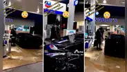 El 'Caballero de la noche' se quedó sin gasolina: Batman va a grifo para llenar el tanque de su batimóvil