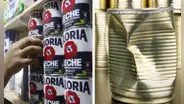 ¿Por qué no deberías consumir la leche que viene en latas abolladas?