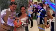 Barristas de Alianza Lima irrumpen en la boda de Chacalón Jr. y le dedican emotivos cánticos