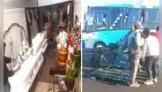 Dan último adiós a 5 integrantes de familia que sufrió accidente en Arequipa