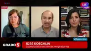 José Koechlin sobre crisis migratoria: "El Estado peruano y el chileno han dejado esto en el limbo"