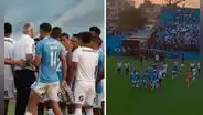Tiago Nunes y Yoshimar Yotún protagonizaron acalorada discusión en cancha tras empate ante Vallejo