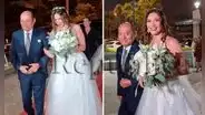 Boda de Verónica Linares y Alfredo Rivera: así fue la llegada al altar de la periodista