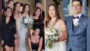 Verónica Linares y Alfredo Rivero se casan: los looks de los famosos invitados a su boda