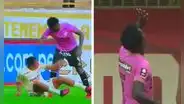Los gestos de Ramos que nadie vio: cocacho a Valera y el número 4 a la hinchada de la 'U'
