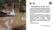 Piura: evacúan distritos de Vichayal y Pueblo Nuevo de Colán ante rotura de dique en Bajo Chira