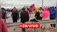 Crisis en frontera Perú y Chile EN VIVO: ciudadanos extranjeros bloquean la vía fronteriza