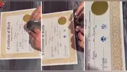 Perrito deja huella en acta de nacimiento y enternece en redes sociales: “Qué ternurita”