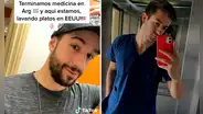 Médico argentino gana más dinero lavando platos en EE. UU.: “Te puedes comprar lo que quieras”
