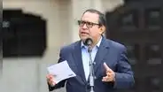 Primer ministro Otárola: "Nuestras fronteras están debidamente resguardadas"