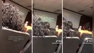 Joven estudiante canta "Peaches" frente a todos sus compañeros: "Todo por los puntos extra"