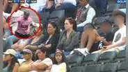 Melissa Klug alentó a Jesús Barco en el Boys vs. Universitario junto a los hijos de Jefferson Farfán