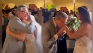El tierno gesto que tuvo Federico Salazar con Verónica Linares el día de su boda