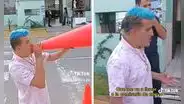 Makanaky fue liberado y acusa a policía de haberle robado su celular: "Rateros todos"