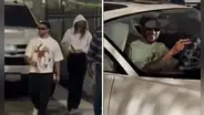 Bad Bunny y Kendall Jenner son captados paseando en lujoso Bugatti en Los Ángeles