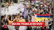 Protestas por el Día del Trabajador EN VIVO: sigue aquí las marchas de Argentina, Colombia y Chile