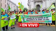 Marchas por el Día del Trabajo en Perú EN VIVO: CGTP pide sueldo mínimo de S/2.500