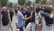 Estudiante de la PNP se quiebra al recibir visita de sus padres tras varios meses: “Qué orgullo”