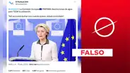 No existen declaraciones de la Comisión Europea sobre “restricciones” de duchas o uso del agua