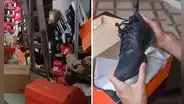 Delincuentes roban 200 zapatillas en tienda de Huancayo, pero todas eran del pie derecho