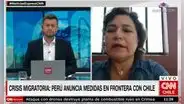 Congresista Monteza hace comentarios xenófobos en CNN Chile sobre migrantes venezolanos