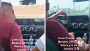 “Es uno del pueblo”: chiclayano Alex Valera se luce escuchando cumbia en lujoso Mercedes-Benz