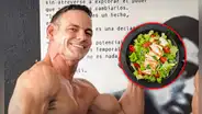 ¿Qué es lo que come Mark Vito en un día para conseguir el tonificado físico que tiene?