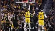 Lakers ganaron 117-112 a Warriors y se ponen arriba en la serie de semifinales de NBA 2023