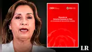 Boluarte sobre informe CIDH: "Rechazamos calificación de 'ejecuciones extrajudiciales' y 'masacre'"