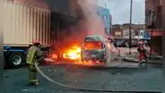 Explosión en SMP: el conductor de la combi no tenía licencia vigente y el tráiler no contaba con SOAT