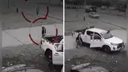 Comas: delincuentes roban camioneta mientras era lavada en carwash