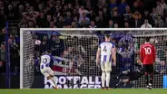 Victoria del Brighton en el último segundo: derrotó 1-0 al Manchester United por la Premier League