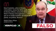 Es falso que la CIDH "nunca ha dicho nada" sobre Venezuela, Cuba y Nicaragua, como afirmó Rafael López Aliaga