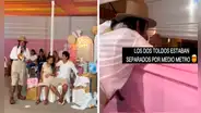 Organizan 2 fiestas en el mismo vecindario y payasito ‘saca pica’ con su show