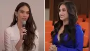 Natalie Vértiz puso nerviosa a Nathaly Terrones con pregunta en inglés en entrevista del Miss Perú