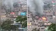 SJL: registran incendio en vivienda cerca de estación Caja de Agua