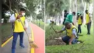¡Pagan su delito! Conductores ebrios y deudores alimenticios realizaron servicio comunitario en San Borja