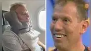 “¿Pasajero o momia?”: Raúl Romero bromea sobre su foto en avión y usuarios lo trolean