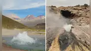 La 'Olla del Diablo': la fuente termal que asusta y atrae a los visitantes en Tacna