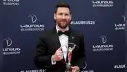 Lionel Messi ganó el premio laureus al mejor deportista del año y se olvidó del PSG en su declaración