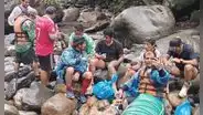 Puno: rescatan con vida a mineros que cayeron a río Inambari