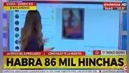 Conductora argentina muestra por error chat con video íntimo en previa del Boca Juniors vs. River Plate