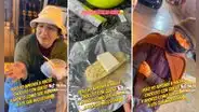 Venezolana prepara choclo con queso para repartirlo en la calle: "Los buenos somos más"