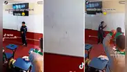 No tenían dinero para comprar un pastel y dibujan uno en la pizarra: “La intención es lo que cuenta”