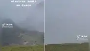 Turistas afectados por densa neblina en Machu Picchu: “Ay, no, mis ahorros”