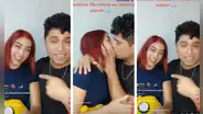'Robotina' confirma romance con tiktoker Miguelito Perú al darle apasionado beso